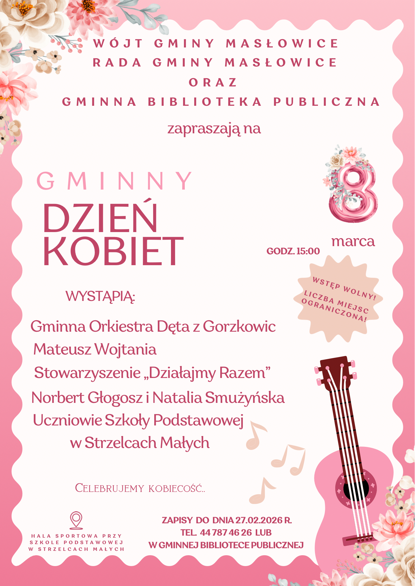 Zaproszenie na Dzień Kobiet